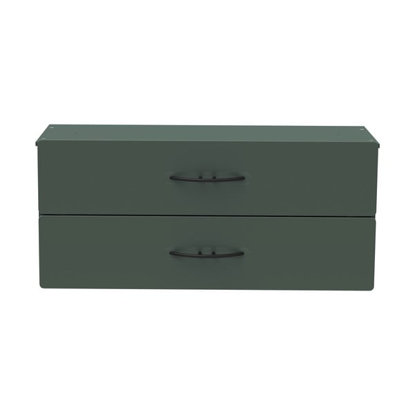 Componentă verde închis cu sertare 80x36 cm Dakota - Tenzo