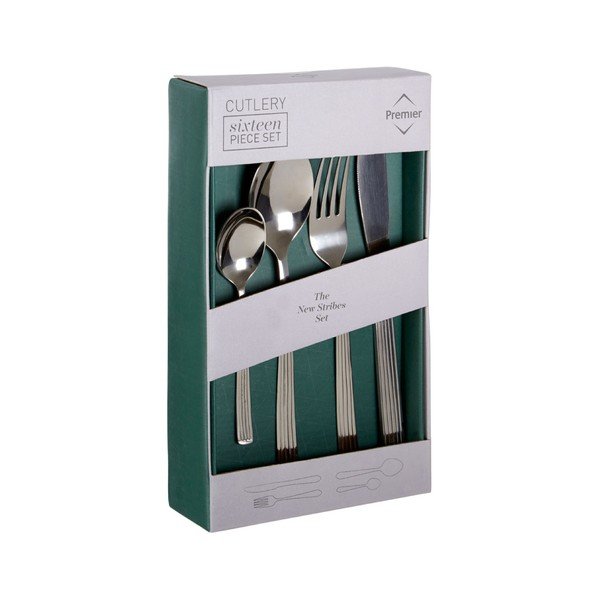 Set tacâm 16 piese Premier Housewares Stribes-image-1