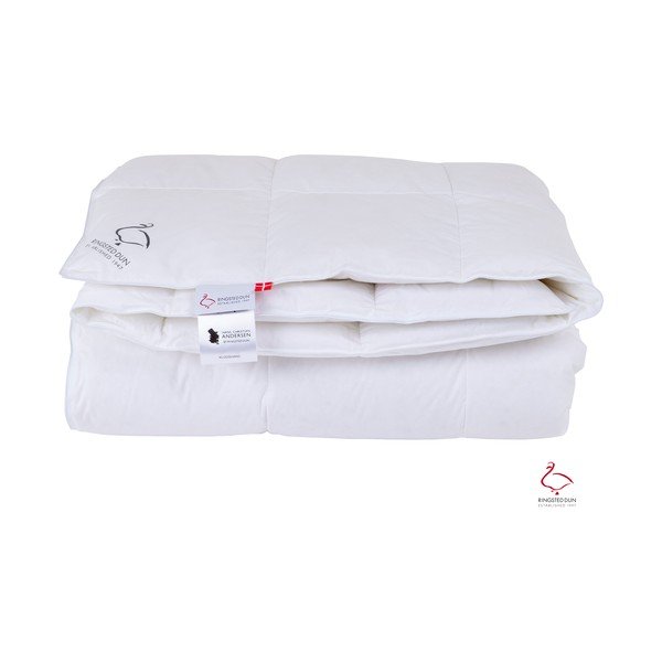 Pilotă cu umplutură de pene 4 anotimpuri 200x140 cm Jack the Dullard – Ringsted Dun