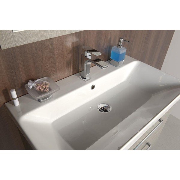 Baterie argintiu-lucios pentru chiuvetă înaltă Spy – Sapho-image-3