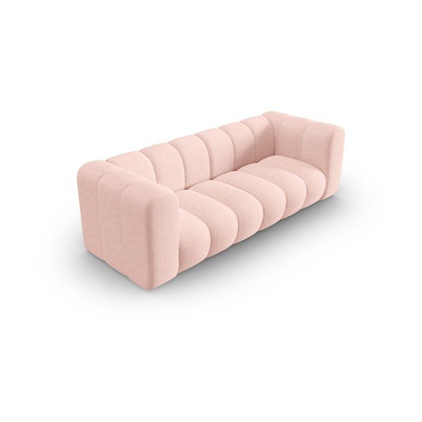Canapea roz 228 cm Lupine – Micadoni Home-image-3