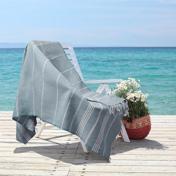 Prosop baie hammam Kate Louise Classic, 180 x 100 cm-image-1