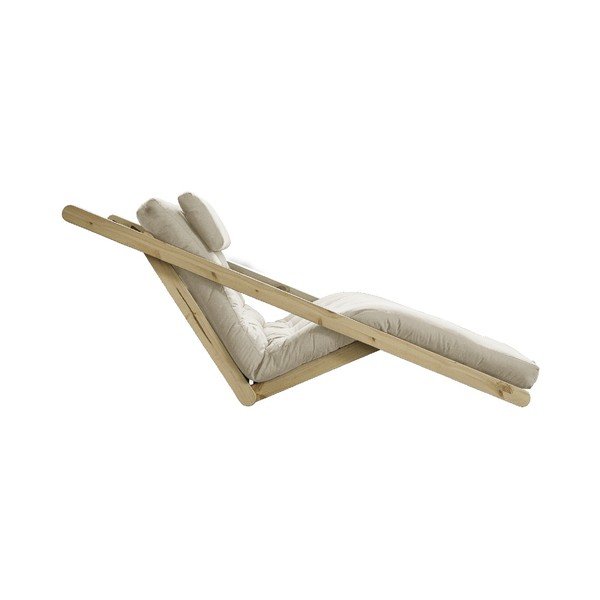 Șezlong variabil cu 2 locuri KARUP Design Figo Natural, bej-image-3