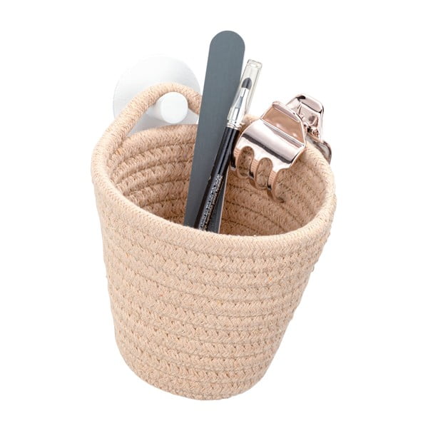 Coș suspendat pentru depozitare Wenko, bej-image-2