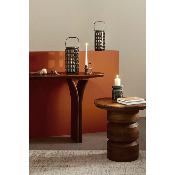 Sfeșnic pentru lumânări pastilă din ceramică Darreh – Bizzotto-image-2