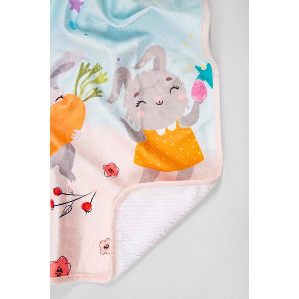 Prosop  pentru copii din bumbac 50x90 cm Tavsan Ailesi – Foutastic-image-2