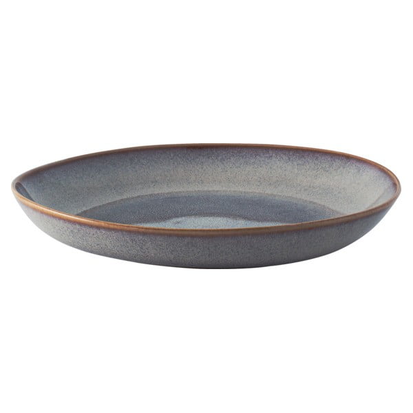 Bol din gresie ceramică Villeroy & Boch Like Lave, ø 28 cm, gri - maro-image-2