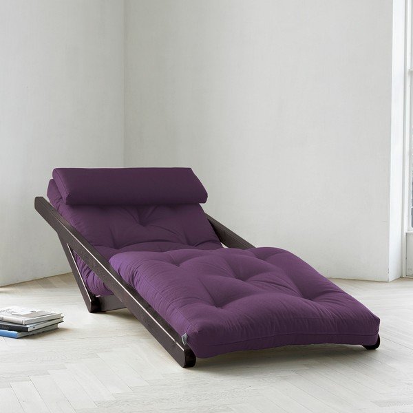 Fotoliu Karup Figo, Wenge/Purple, 70 cm-image-1