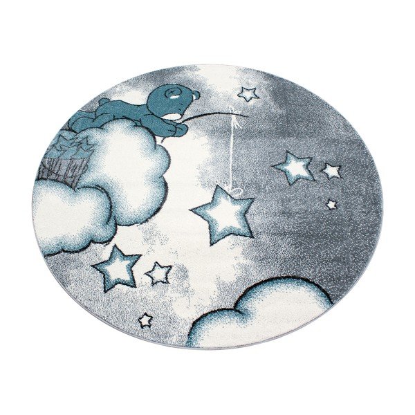 Covor pentru copii albastru/gri ø 120 cm Kids – Ayyildiz Carpets