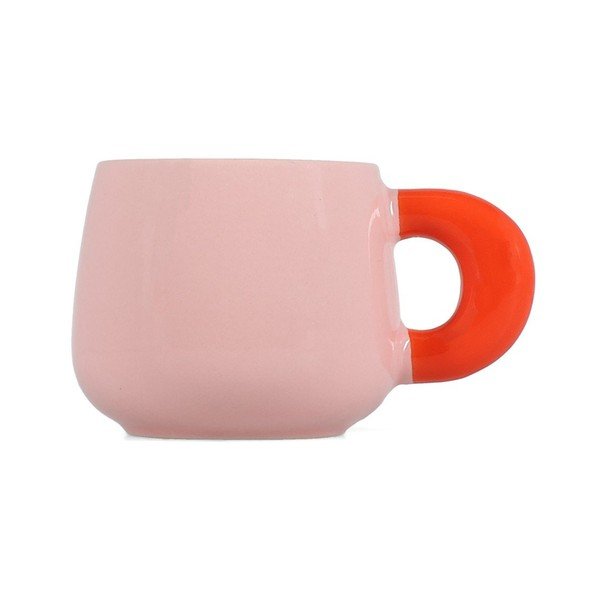 Cană roz new bone china 470 ml Coco – ONA