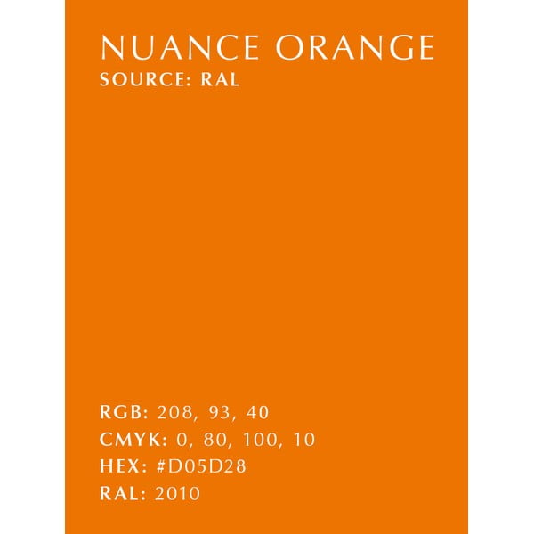 Lustră portocalie LED cu abajur din metal ø 31 cm Asteria Mini – UMAGE-image-1