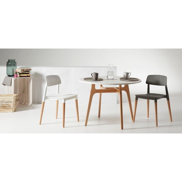 Scaun La Forma Lejeir, negru-image-1