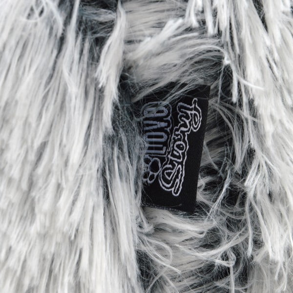 Pat pentru animale de companie alb pentru câini ø 95 cm Fluffy Heather – Love Story-image-3