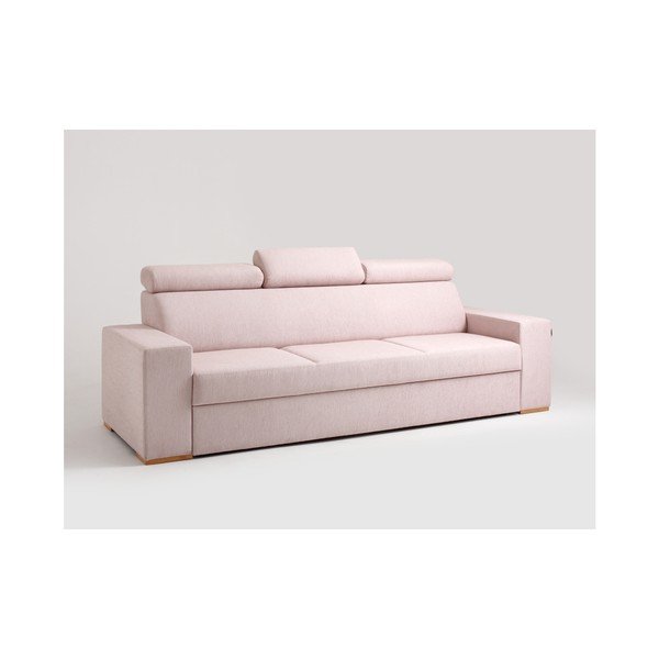 Canapea cu 3 locuri Custom Form Atlantica, roz-image-2