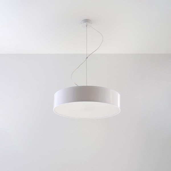Lustră albă ø 45 cm Atis – Nice Lamps
