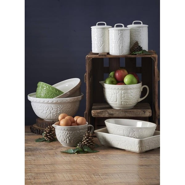 Bol alb din gresie ø 20 cm In the Forest – Mason Cash-image-2