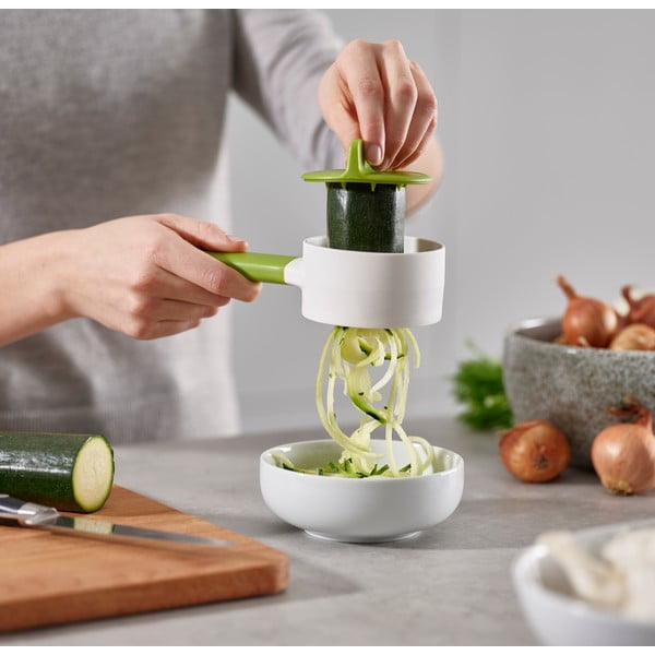 Feliator spiralat Joseph Joseph SpiroGo, alb - verde-image-1