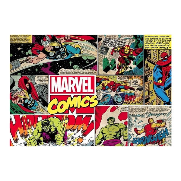 Tapet vlies Marvel, 190 x 276 cm