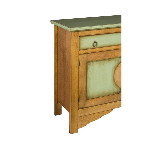 Comodă Evegreen House Credenza, verde - maro-image-3