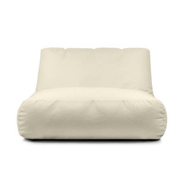 Fotoliu bean bag maro cu tapițerie din țesătură bouclé Sofa Tube – SLOWDOWN-image-2