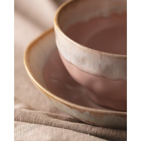 Serviciu de masă 18 buc. din gresie Belford – Hermia-image-1