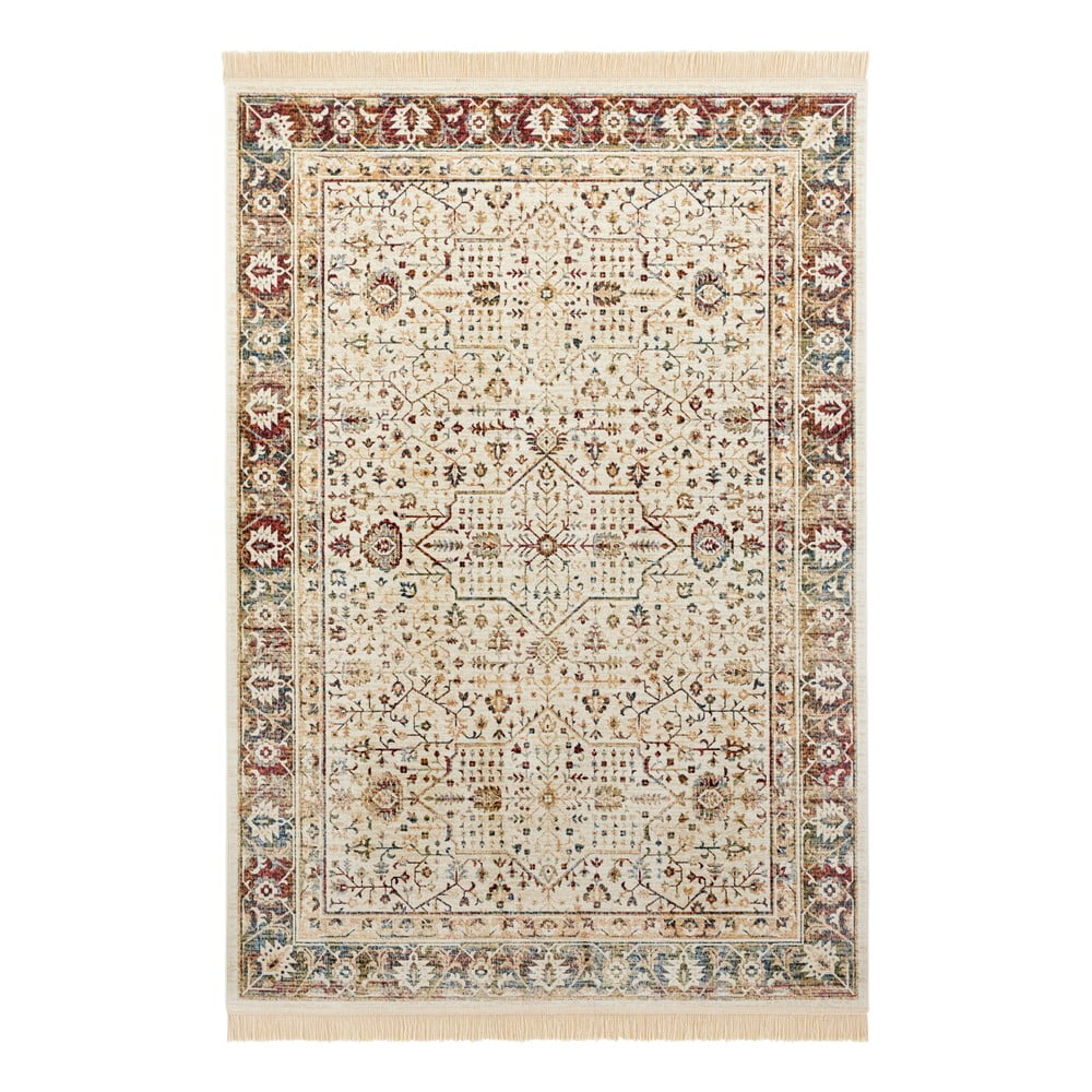 Covor cu bumbac Nouristan Modern Belutsch, 160 x 230 cm, galben