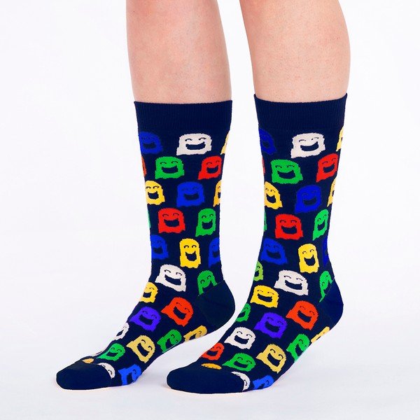 Șosete Ballonet Socks Ghost Dark, mărime 36 - 40-image-1