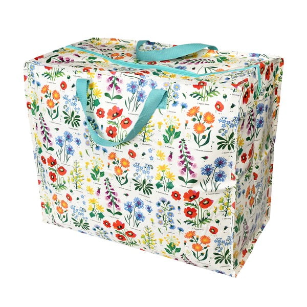 Cutie de depozitare pentru haine din plastic reciclat 58x28x48 cm Wild Flowers – Rex London-image-2