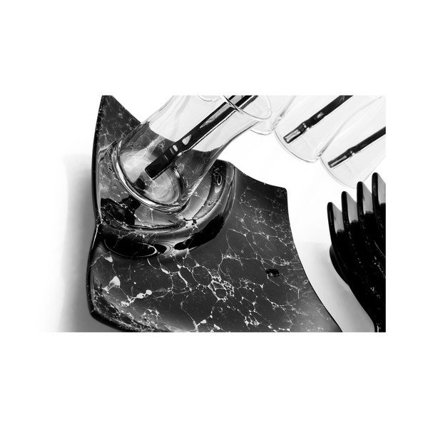 Set pentru ceai și gustare Casablanca, 18 piese, negru-image-2