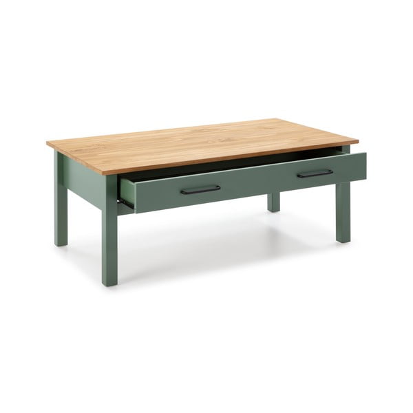 Măsuță de cafea din lemn Marckeric Miranda, verde-image-4