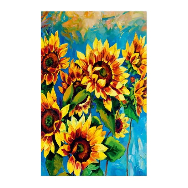 Tablou pe pânză Sunflower, 70 x 45 cm