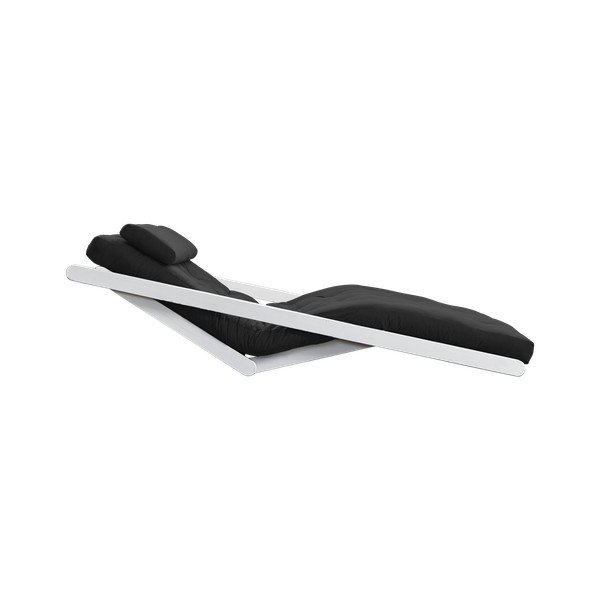 Șezlong variabil cu 2 locuri Karup Design Figo, White/Dark Grey-image-4