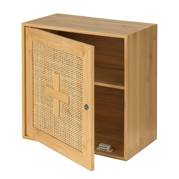 Dulap baie din bambus Wenko Allegre-image-1