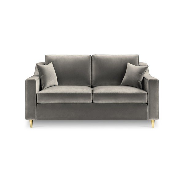 Canapea cu 2 locuri Mazzini Sofas Marigold, gri închis-image-4