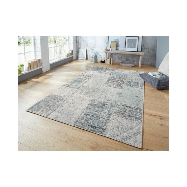 Covor Elle Decoration Pleasure Denain, 80 x 150 cm, albastru deschis-image-4