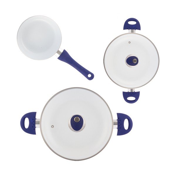 Set vase pentru gătit InnovaGoods Chef, albastru-image-3