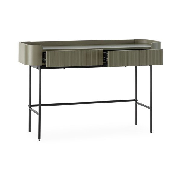 Masă consolă kaki 40x120 cm Willa – MOME-image-4