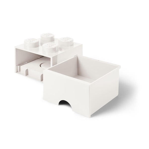 Cutie pătrată pentru depozitare LEGO®, alb-image-3