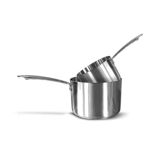 Cratiță înaltă Pentole Agnelli 1907, ø 14 cm, argintiu-image-2