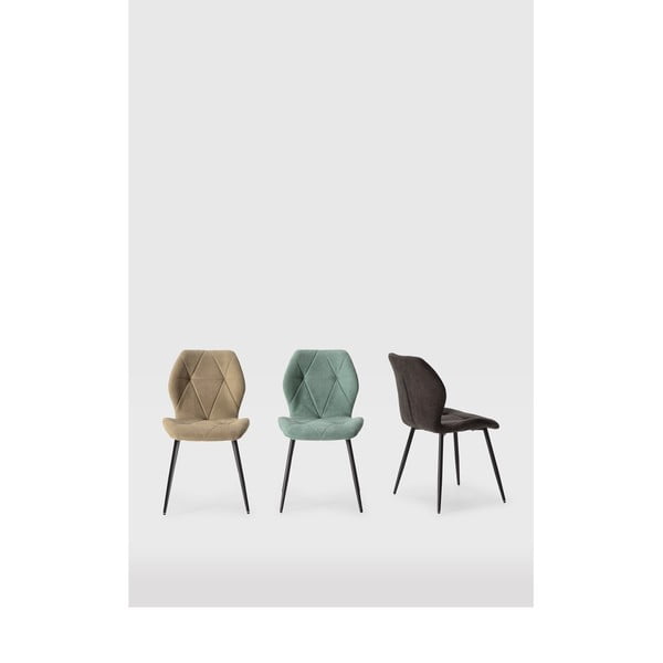 Scaune de dining kaki 4 buc. Luna – Marckeric-image-1