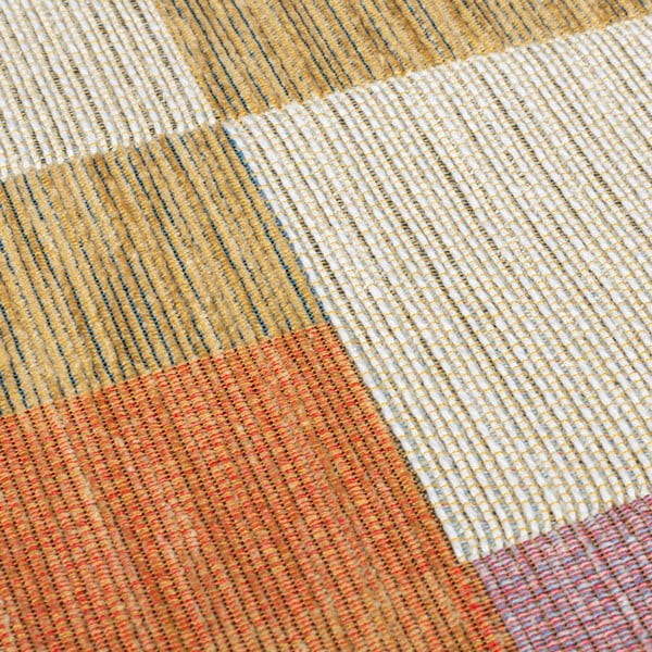 Covor portocaliu/în culoare naturală 120x170 cm Riley Block Geo – Flair Rugs-image-3