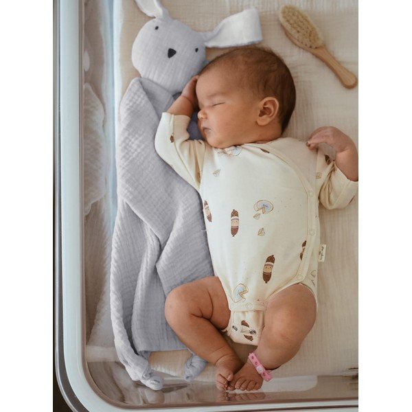 Jucărie de confort din muselină Rabbit – Malomi Kids-image-1