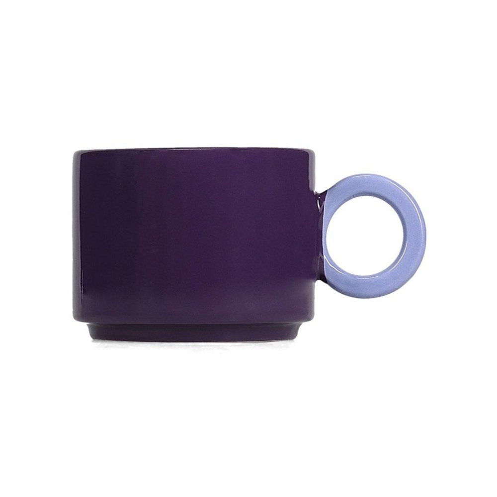 Cana violeta din gresie ceramica 280 ml Lou – ONA