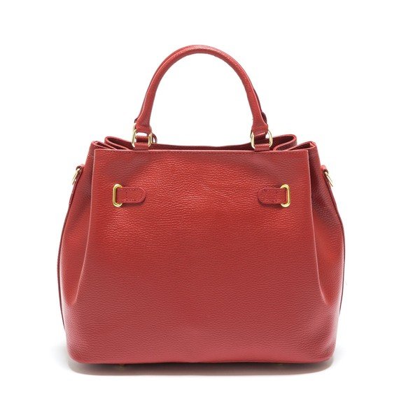 Geantă din piele Isabella Rhea no 183, roșie-image-1