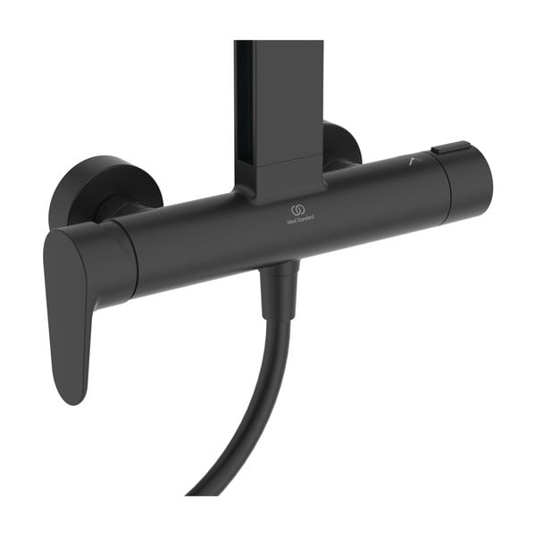 Set de duș negru mat din metal 111 cm ALU+ – Ideal Standard-image-2