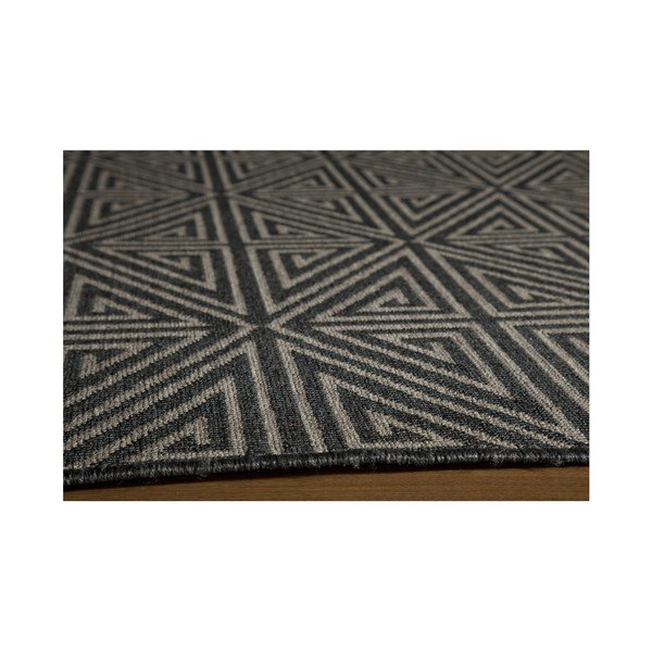 Covor Nourison Baja Rallo, 229 x 160 cm, negru-image-1