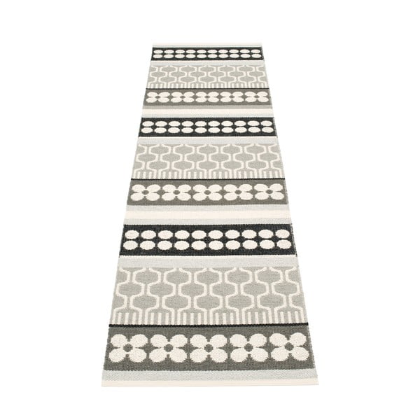 Covor tip traversă pentru interior și exterior gri/crem 70x270 cm Asta Warm Grey – Pappelina