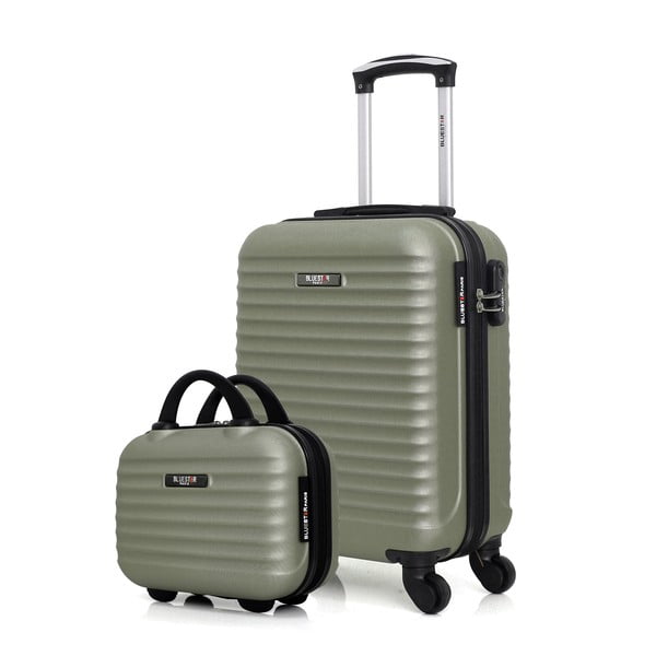 Set 2 trolere Bluestar Francie, verde pastelat-image-3