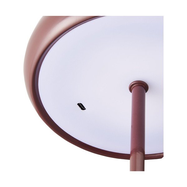Veioză burgundy din metal (înălțime 23 cm) Margate – House Nordic-image-2