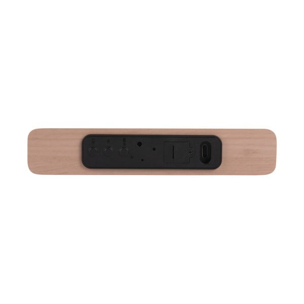 Ceas deșteptător digital cu încărcător wireless Retro Flat LED – Karlsson-image-3